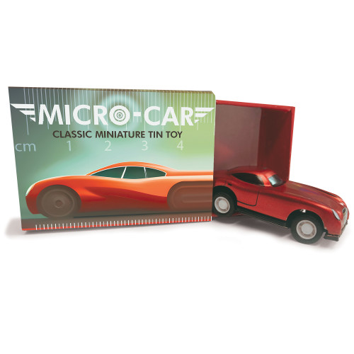 Micro-Cars Counter Display - Classic Miniature Tin Toy (CDU) (5.3x1.6x3.6cm)