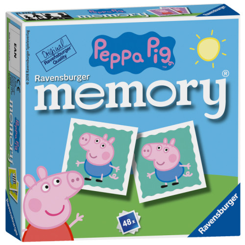 Peppa Pig Mini Memory Game (3+ YRS) (E.O.L.)