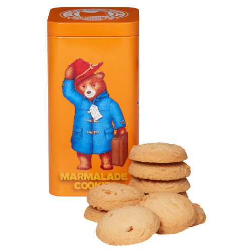 Paddington Bear Orange Marmalade Cookies Tin 100g