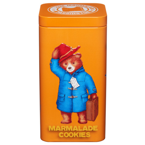 Paddington Bear Orange Marmalade Cookies Tin 100g