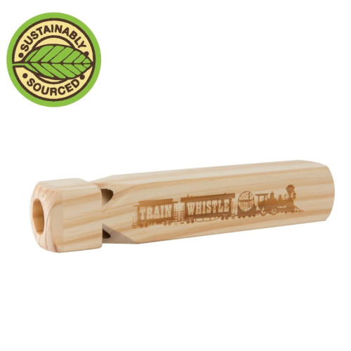 Wooden Loco Chime Train Whistle (Individually boxed) (CDU)