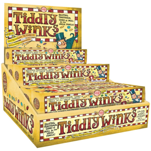 Tiddlywinks Counter Display (24x4.5x6cm)