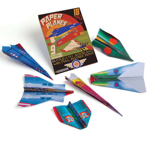 18 Paper Aeroplanes Kit (Available with CDU in MOQ 24)
