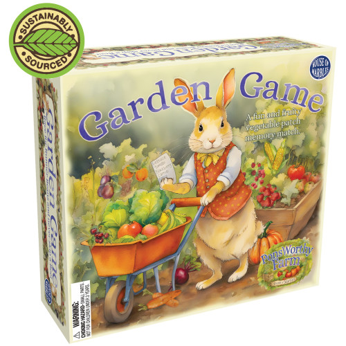 Garden Game - PonsWorthy Farm (17.5x19x6cm) (3+ YRS) (NEW)