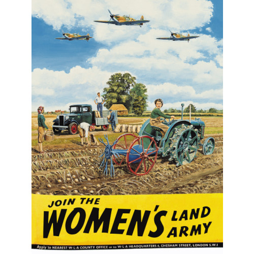 Metal Sign (MW): Join The Women's Land Army