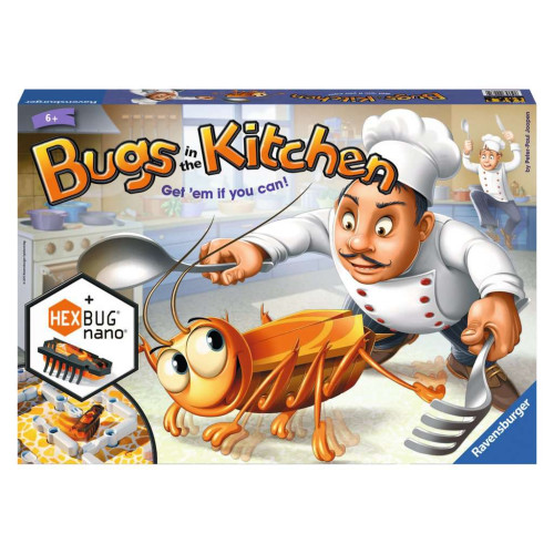 Bugs in the Kitchen Game - Sp. Edn. HexBug Nano (6+ YRS) (E.O.L.) - SAVE 20% !!