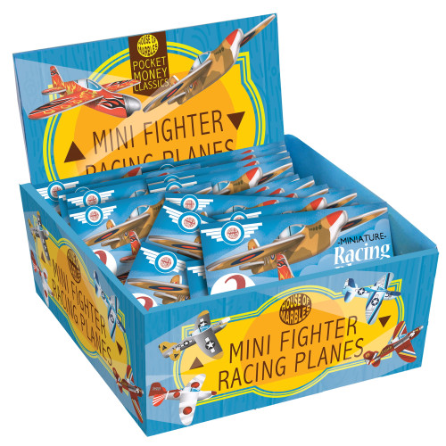 Mini Fighter Racing Planes 12cm (10 asstd.) (CDU)
