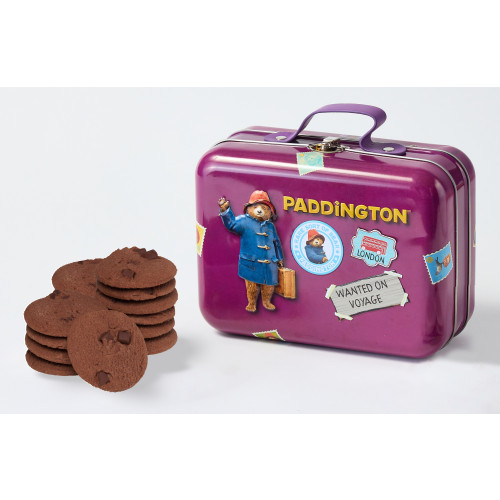 Paddington Bear Suitcase Tin with Orange Marmalade Cookies 300g (BB 31/12/26)