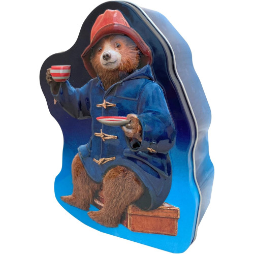 Paddington Bear Shaped Tin with 25 Orange Marmalade Teabags 50g (NEW) (BB 31/12/26)