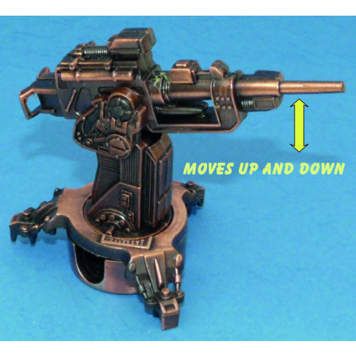 Die Cast Pencil Sharpener (ind. boxed) - Machine Gun