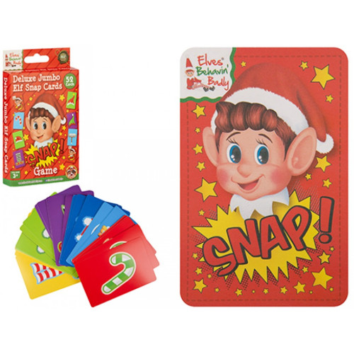 Deluxe Jumbo Elf Snap Cards 32 Pack (12.5 x 9cm) (3+ YRS) (NEW)