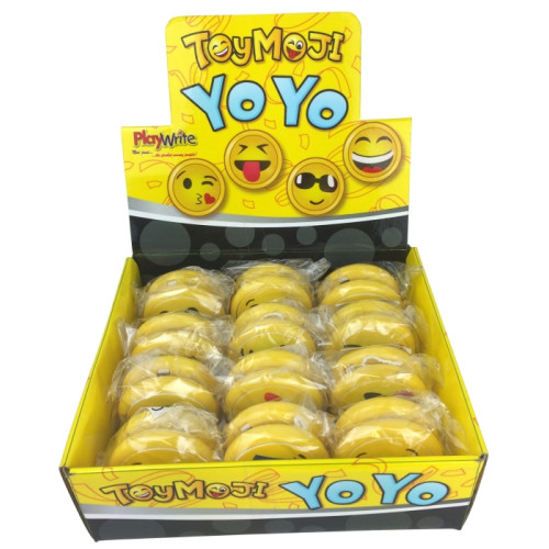 Toymoji Yo-Yo 55mm PB (asstd. designs) (CDU)