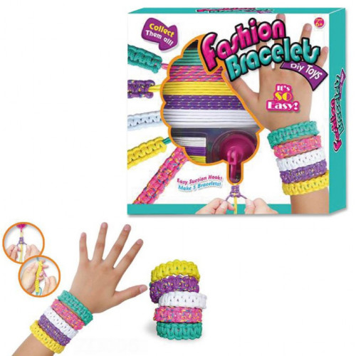 Fashion Bracelets DIY Craft Set (23x23x5cm) (6+ YRS)