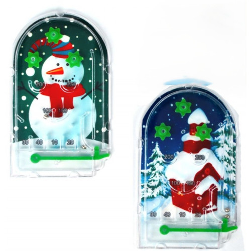 Christmas Pinball Game (8cm) (CDU) (E.O.L.) - SAVE 15% !!