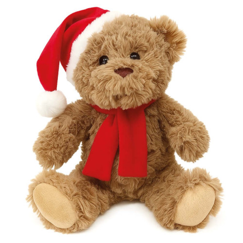 Christmas Bear with Hat Plush 25cm (0 MTHS +)