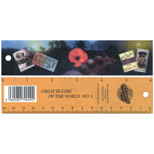 3D Bookmark / Ruler - World War 1