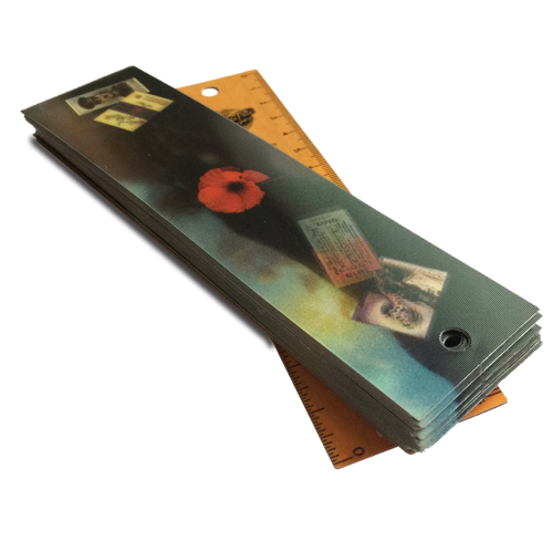 3D Bookmark / Ruler - World War 1