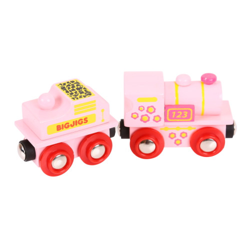 Bigjigs Pink 123 Engine