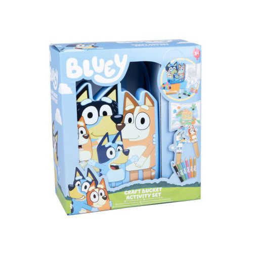 Bluey Craft Bucket Activity Set (22x25x10.5cm) (3+ YRS) (Due Late Oct)