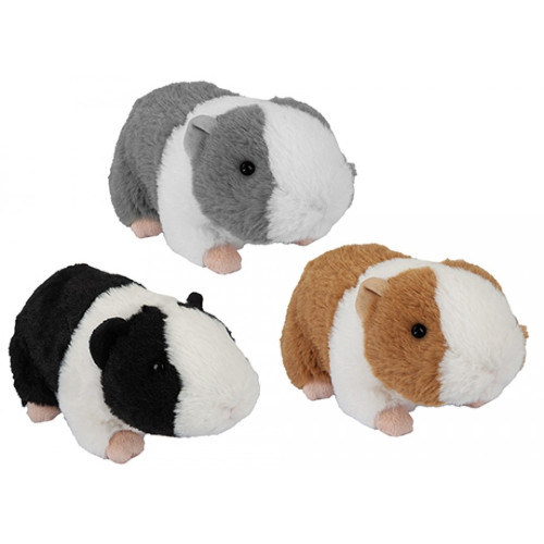 Cute Guinea Pig 20cm Beanie Plush (3 asstd.) (NEW)