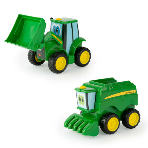 Britains John Deere Kids 47193: Farmin' Friends Johnny & Corey Combine (18 MTHS +)