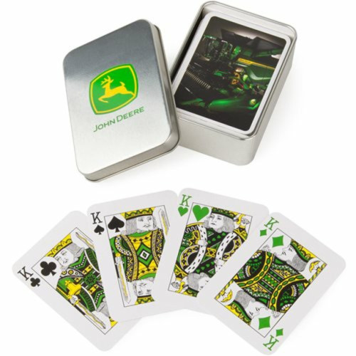 Britains John Deere 47415: John Deere Playing Cards in a Tin (6 Yrs +) (E.O.L.) - SAVE 10% !!