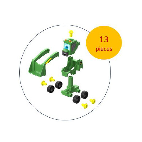 Britains John Deere Kids 47608: Build a Buddy Skid-Steer (18 MTHS +)