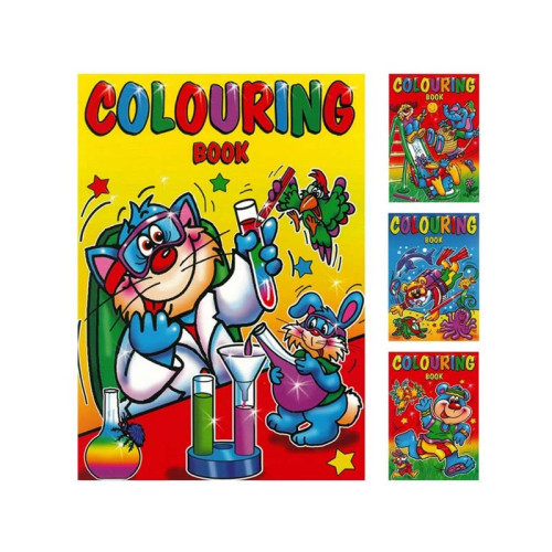 Colouring Book (A4) (925) (4 Asstd.) (E.O.L.)