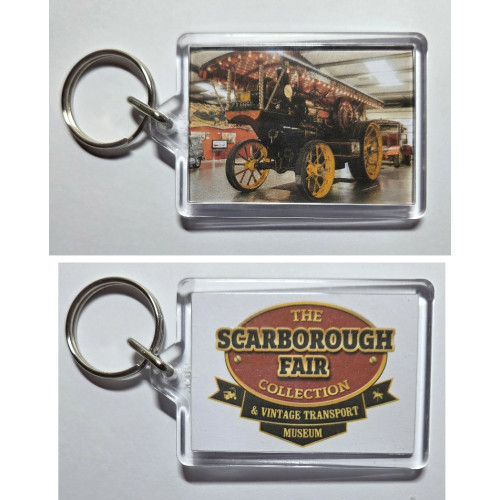 Personalised Acrylic Key Ring (2-Sided Image) (50mm x 35mm)