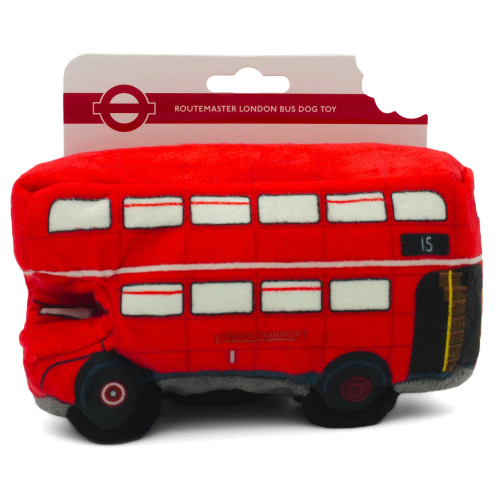Vintage Routemaster London Bus Dog Toy (16cm)