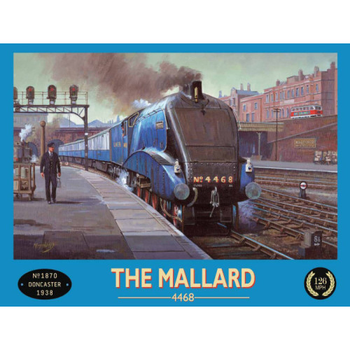 Mini Metal Sign (RL): The Mallard 4468