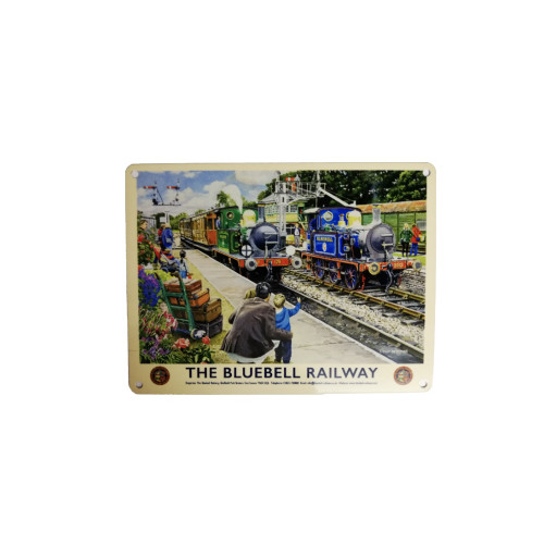 Metal Sign (RL): The Bluebell Railway