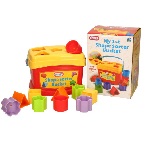 My First Shape Sorter Bucket (20x14x13cm) (12 MTHS+)