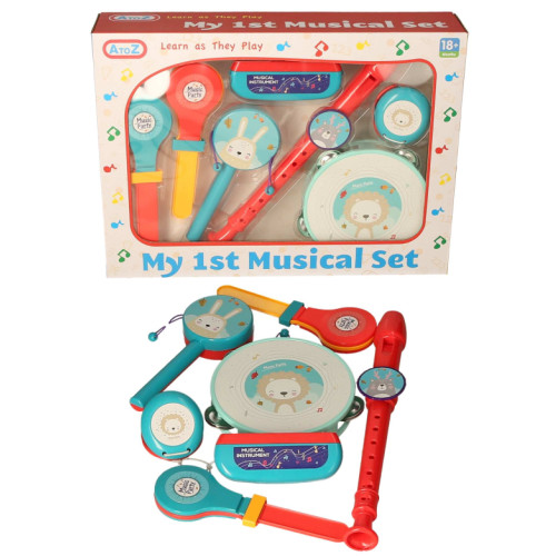 My First Musical Set of 7 Instruments (36x27x7cm) (18 MTHS+)