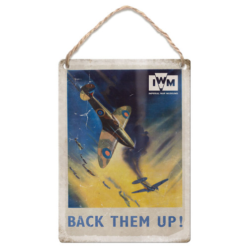 Metal Dangler (IWM): Spitfire - Back Them Up!