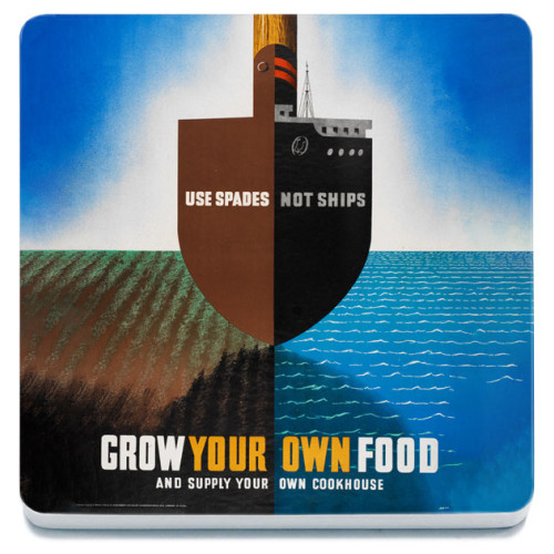 Melamine Coaster (IWM): Grow Your Own Food