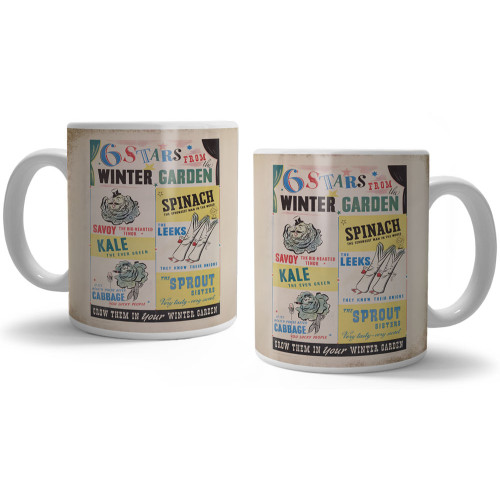 Boxed Ceramic Mug (IWM): Grow Them In Your Winter Garden (E.O.L.) - SAVE 15% !!