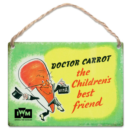 Metal Dangler (IWM): Doctor Carrot The Children's Best Friend