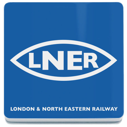 Melamine Coaster (100x100mm) (RL): L.N.E.R. Crest (NEW)