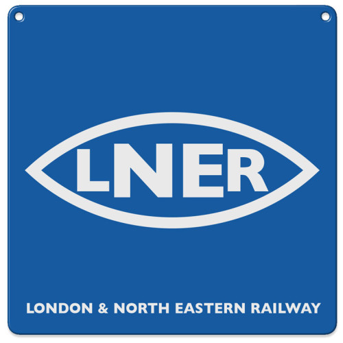 Metal Sign (140x140mm): L.N.E.R. Crest (NEW)