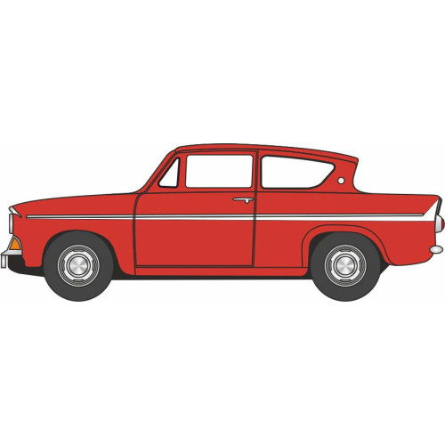 Ford Anglia 105E - Monaco Red (1:76) (NEW) (Due Q2/2026)