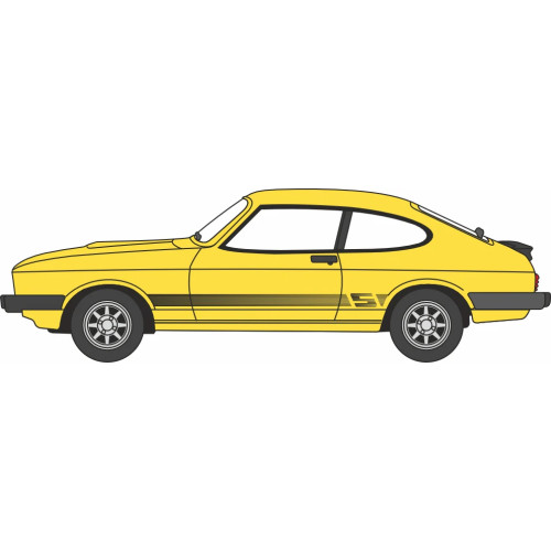 Ford Capri MkIII - Jasmine Yellow (1:76) (NEW) (Due Q3/2026)