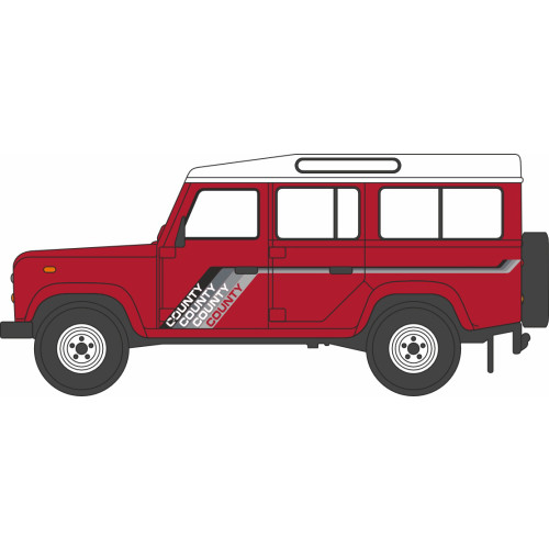 Land Rover Defender LWB St. Wagon - Masai Red (1:76) (NEW)