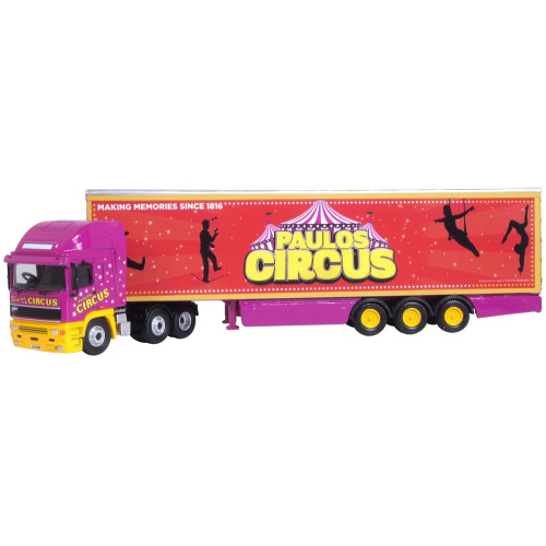 ERF EC Box Trailer - Paulos Circus (1:76) (E.O.L.) - SAVE 5% !!
