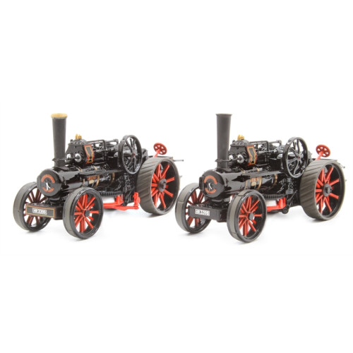 Fowler BB1 Ploughing Engine x 2 'Master' & 'Mistress' (1:76)