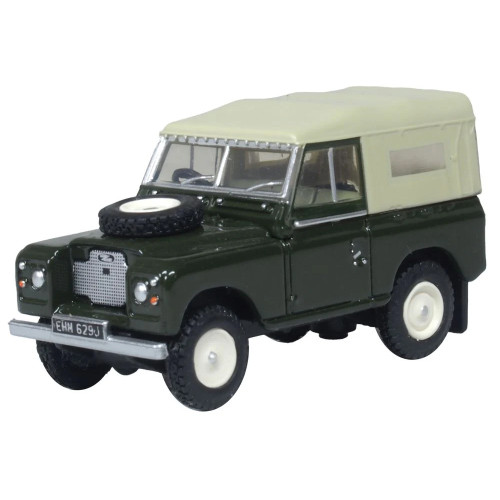 Land Rover Series 2A SWB Canvas - Bronze Green (1:76)