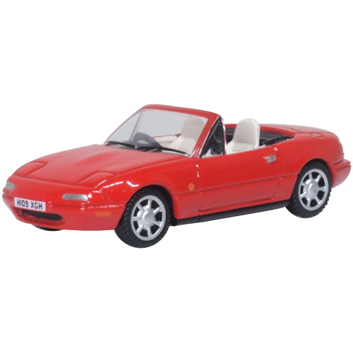 Mazda MX5 Mk1 (Open) - Classic Red (1:76)