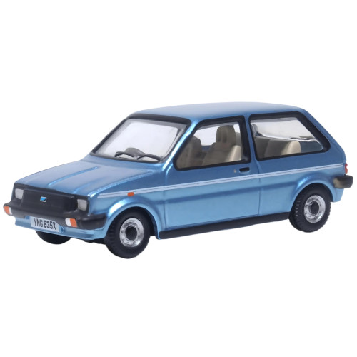 Austin Mini Metro - Denim Blue Metallic (1:76)