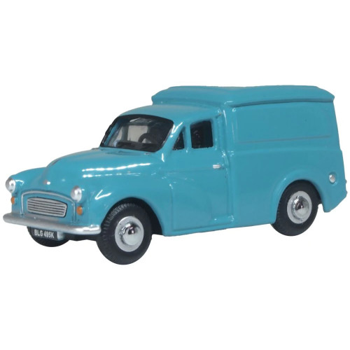Morris Minor 1000 Van - Aqua (1:76) (NEW)