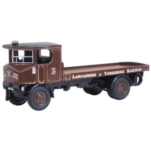 Sentinel Flatbed - Lancashire & Yorkshire Railway (1:76)